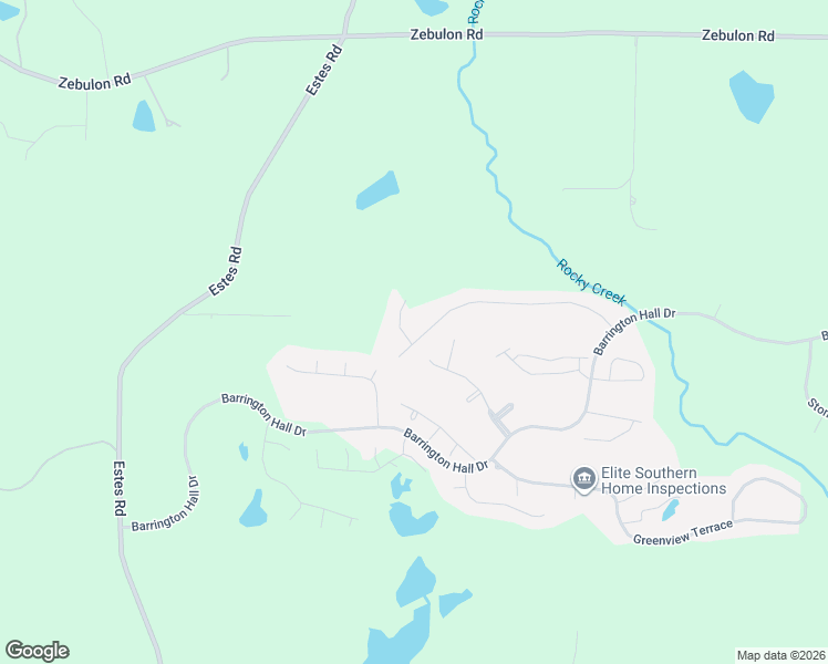 map of restaurants, bars, coffee shops, grocery stores, and more near 189 Cambridge Way in Macon