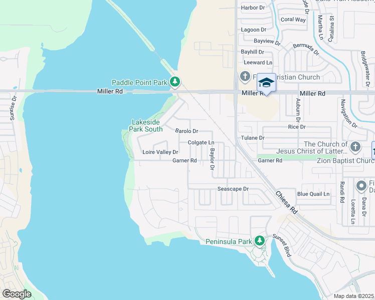 map of restaurants, bars, coffee shops, grocery stores, and more near 2713 Yale Drive in Rowlett