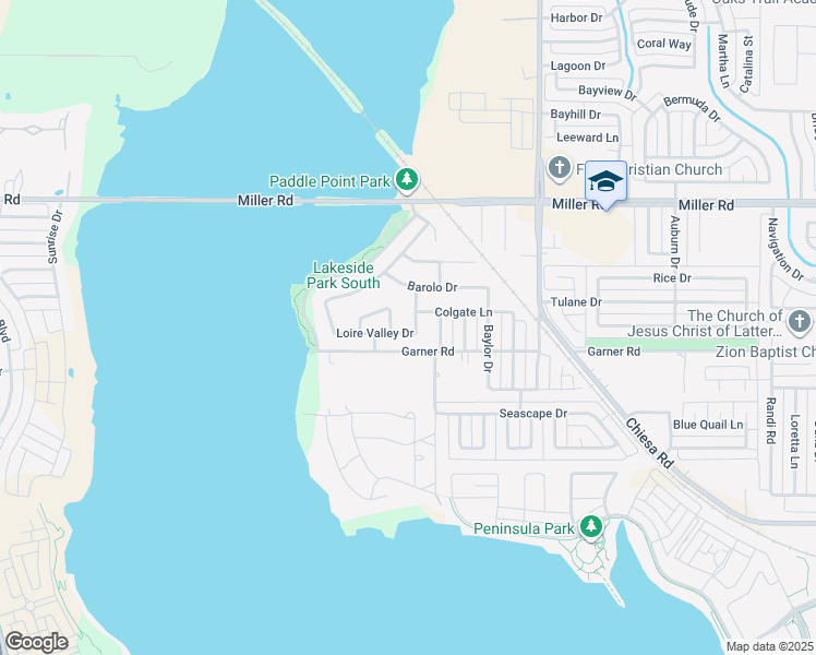 map of restaurants, bars, coffee shops, grocery stores, and more near 2712 Merlot Circle in Rowlett