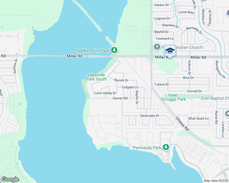 map of restaurants, bars, coffee shops, grocery stores, and more near 2713 Chablis Drive in Rowlett
