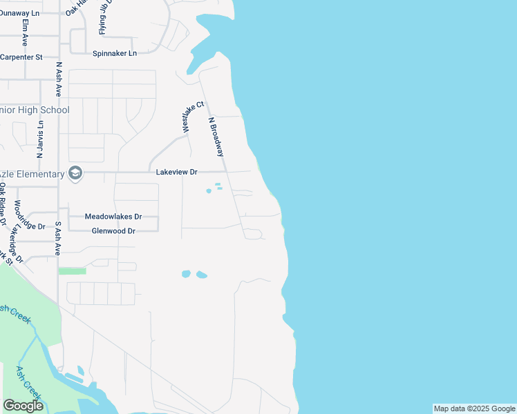 map of restaurants, bars, coffee shops, grocery stores, and more near 125 South Broadway Street in Azle