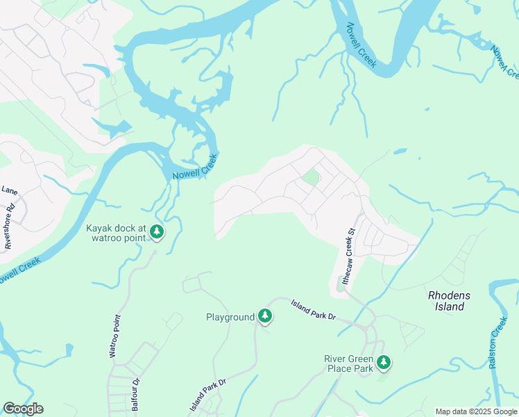 map of restaurants, bars, coffee shops, grocery stores, and more near 560 Lesesne Street in Charleston