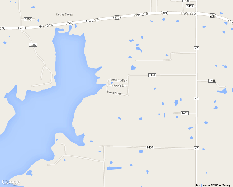 map of restaurants, bars, coffee shops, grocery stores, and more near Bass Boulevard in Point
