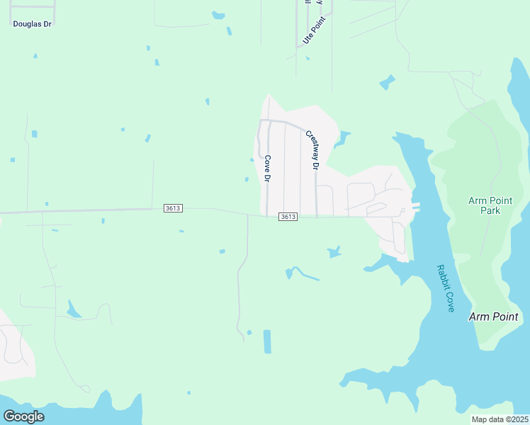 map of restaurants, bars, coffee shops, grocery stores, and more near 1117 Cove Drive in West Tawakoni