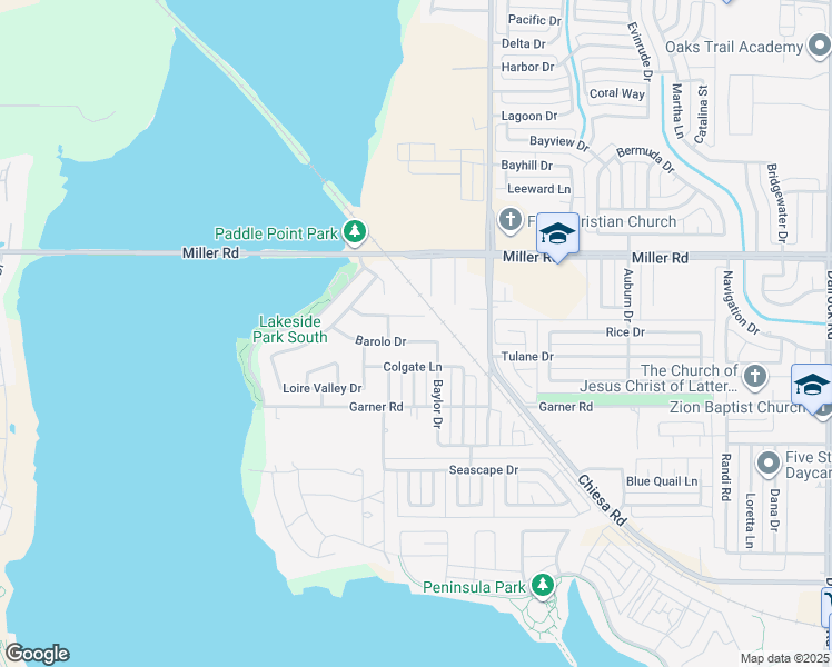 map of restaurants, bars, coffee shops, grocery stores, and more near 7005 Barolo Drive in Rowlett