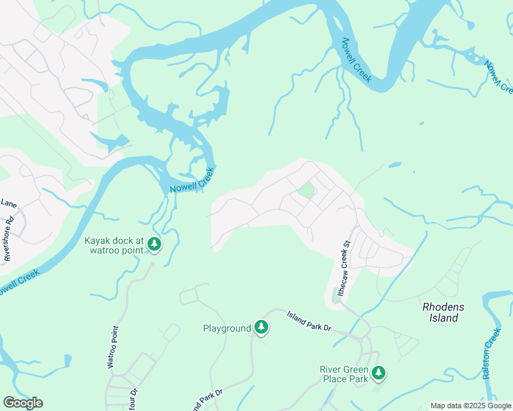 map of restaurants, bars, coffee shops, grocery stores, and more near 560 Lesesne Street in Charleston