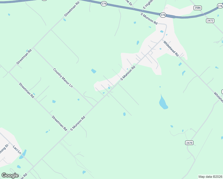 map of restaurants, bars, coffee shops, grocery stores, and more near 1086 South Munson Road in Royse City