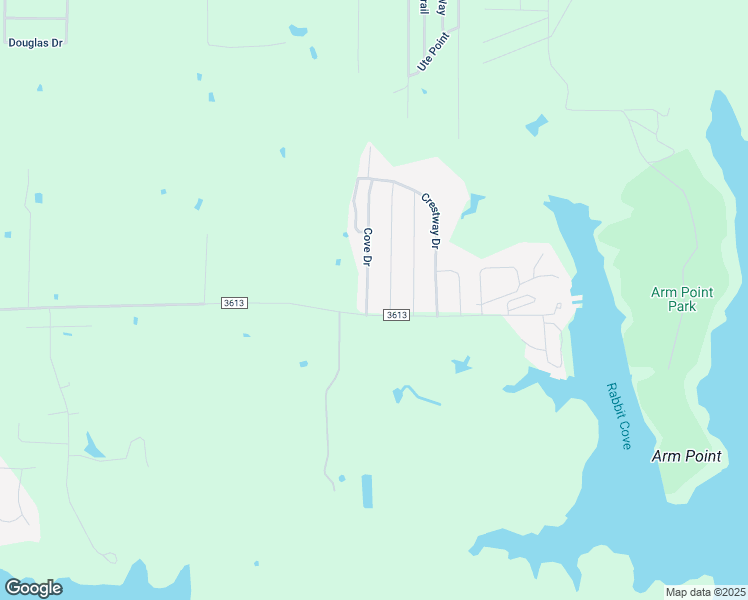 map of restaurants, bars, coffee shops, grocery stores, and more near 1117 Cove Drive in West Tawakoni