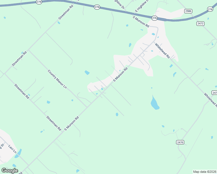 map of restaurants, bars, coffee shops, grocery stores, and more near 1086 South Munson Road in Royse City