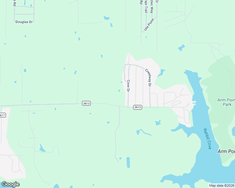 map of restaurants, bars, coffee shops, grocery stores, and more near 1300 East Rabbit Cove Road in West Tawakoni