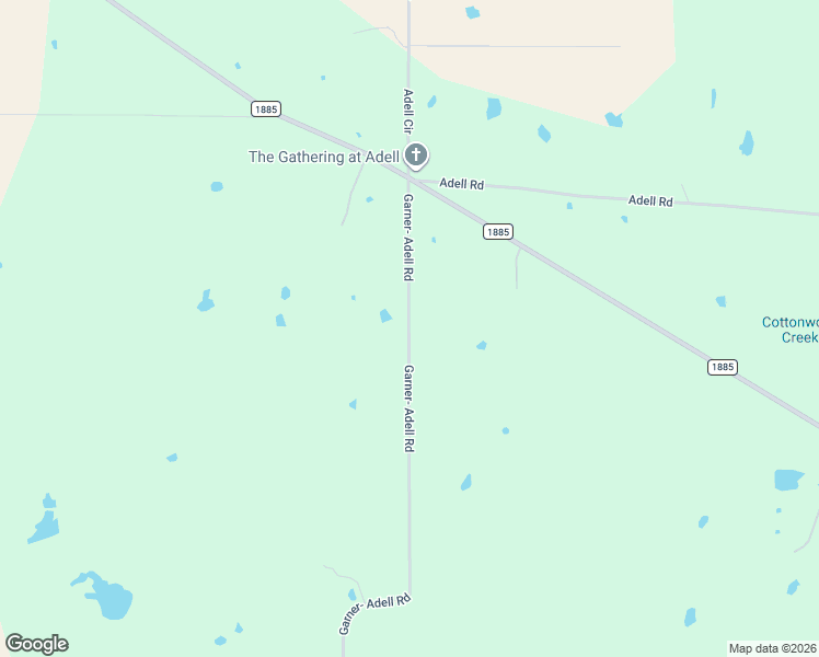 map of restaurants, bars, coffee shops, grocery stores, and more near 5762 Garner Adell Road in Weatherford