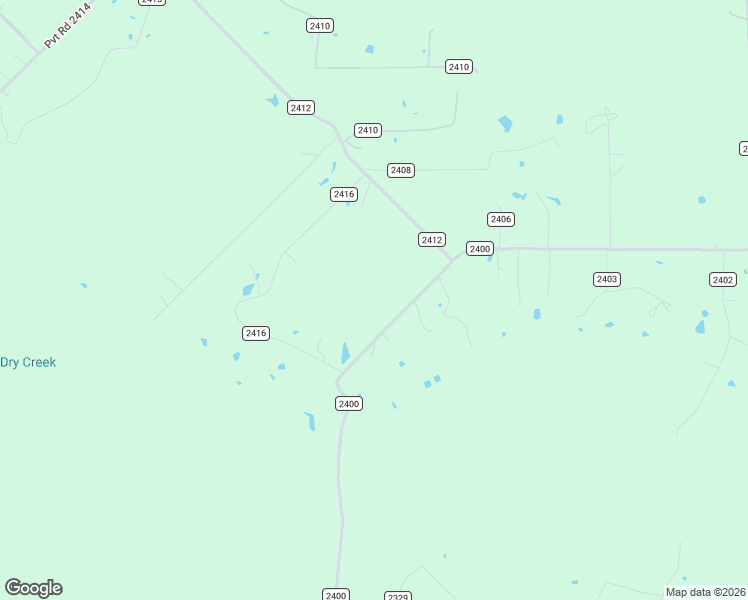 map of restaurants, bars, coffee shops, grocery stores, and more near 9556 County Road 2400 in Quinlan