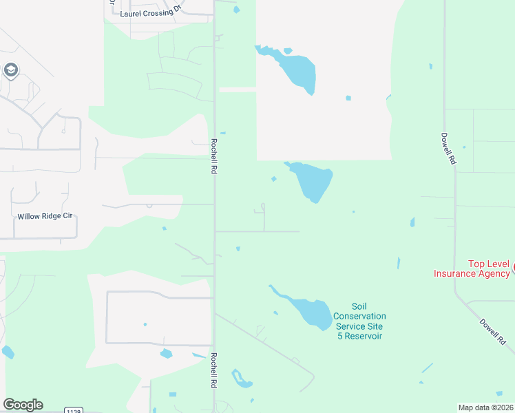 map of restaurants, bars, coffee shops, grocery stores, and more near 2725 Rocki-Dell Lane in Rockwall