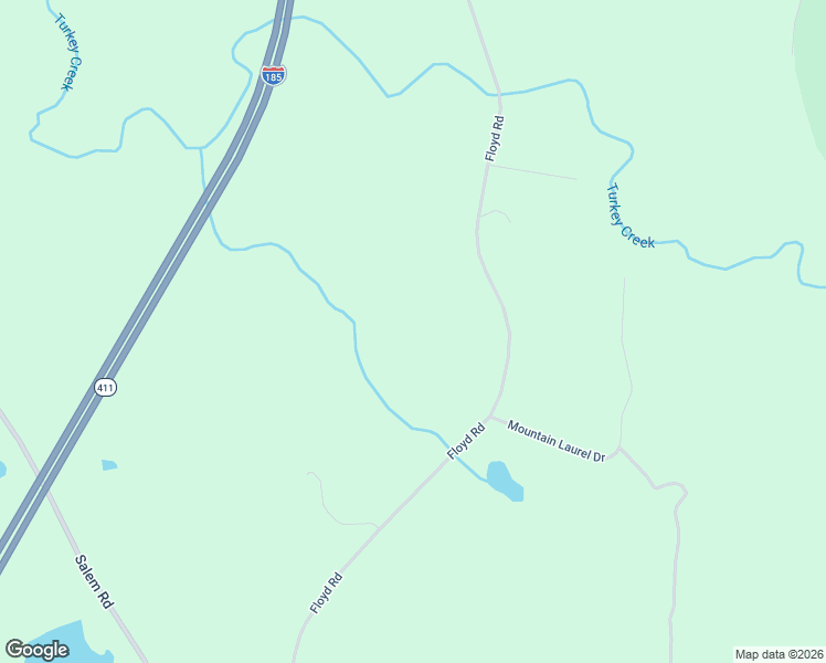 map of restaurants, bars, coffee shops, grocery stores, and more near 529 Floyd Road in Pine Mountain