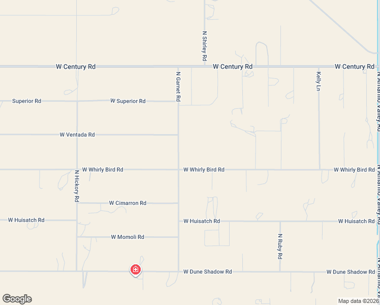 map of restaurants, bars, coffee shops, grocery stores, and more near 1103 North Garnet Road in Maricopa