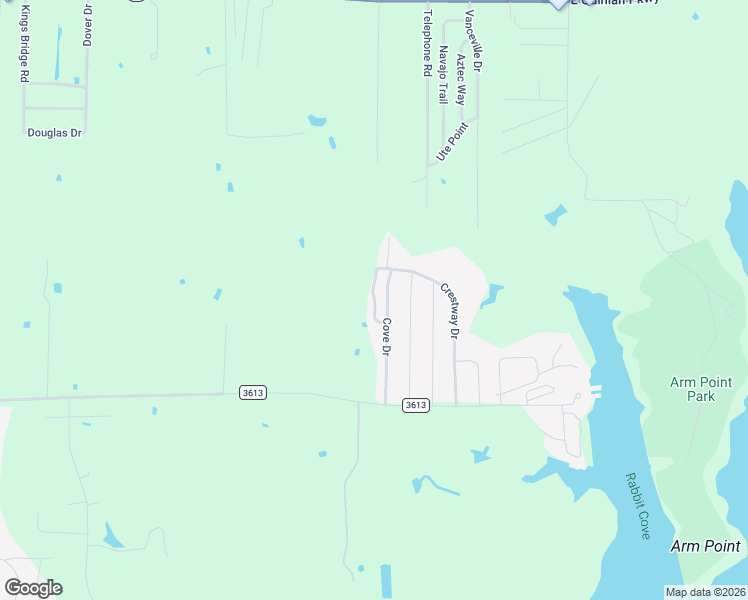 map of restaurants, bars, coffee shops, grocery stores, and more near 904 Dogwood Drive in Quinlan