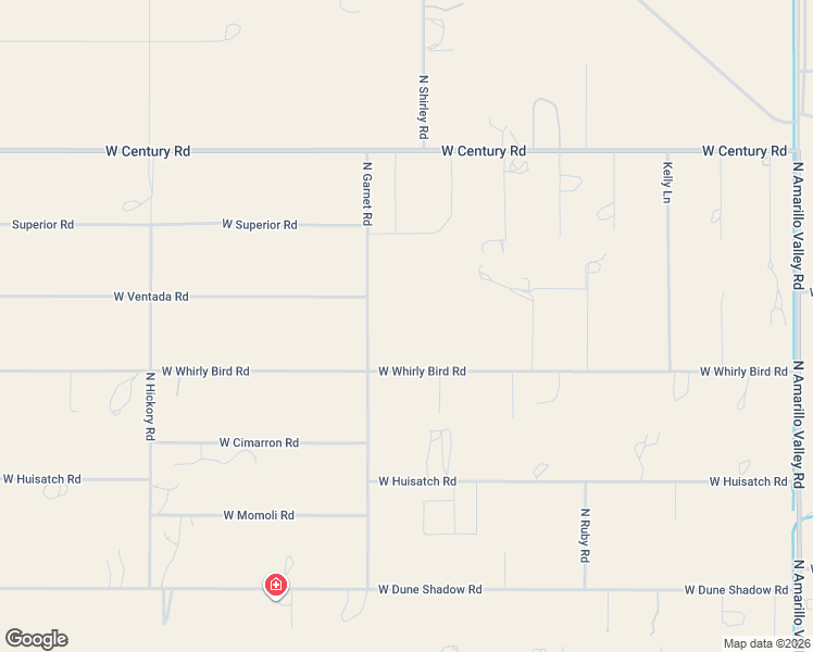 map of restaurants, bars, coffee shops, grocery stores, and more near 1103 North Garnet Road in Maricopa