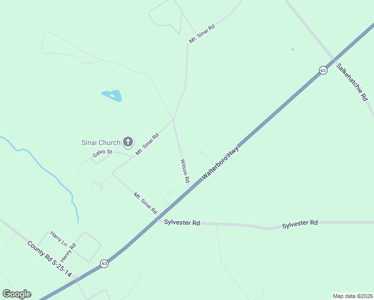 map of restaurants, bars, coffee shops, grocery stores, and more near 143 Wilson Road in Varnville