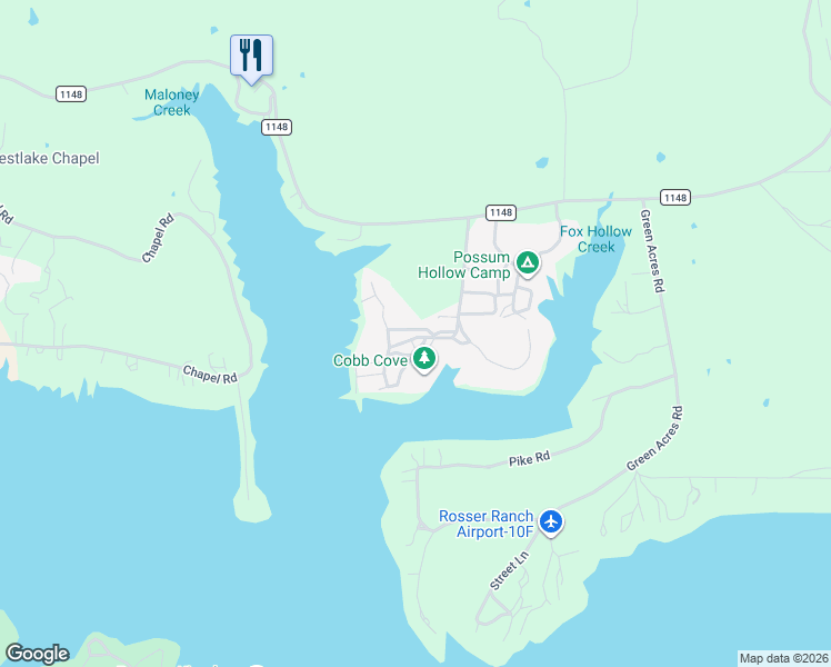 map of restaurants, bars, coffee shops, grocery stores, and more near 4739 Simmons Lane in Graham