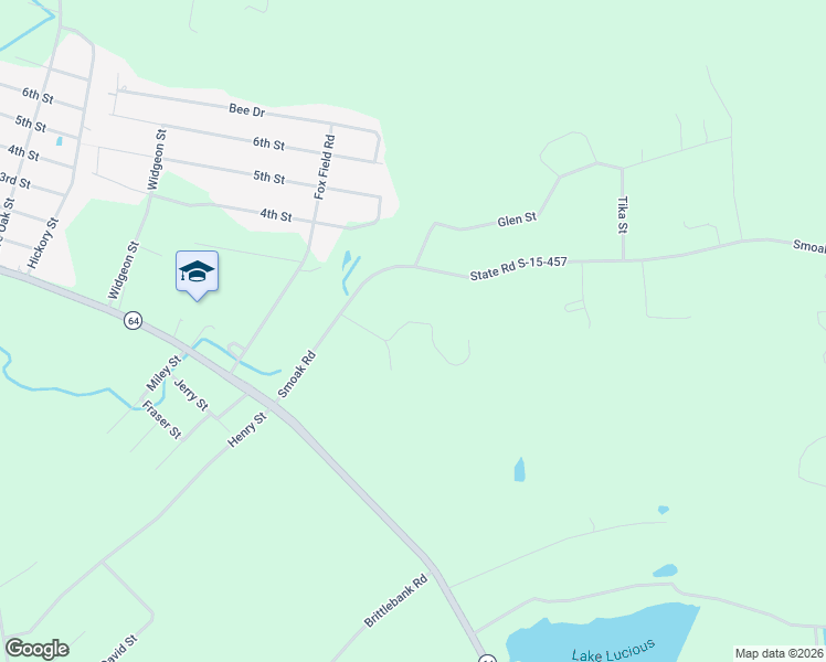 map of restaurants, bars, coffee shops, grocery stores, and more near 286 Jonathan Lane in Walterboro