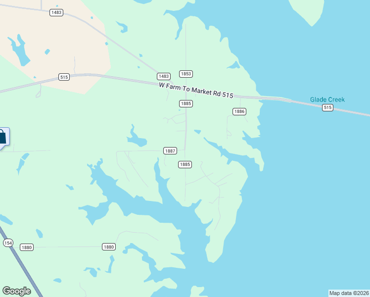 map of restaurants, bars, coffee shops, grocery stores, and more near County Road 1885 in Yantis