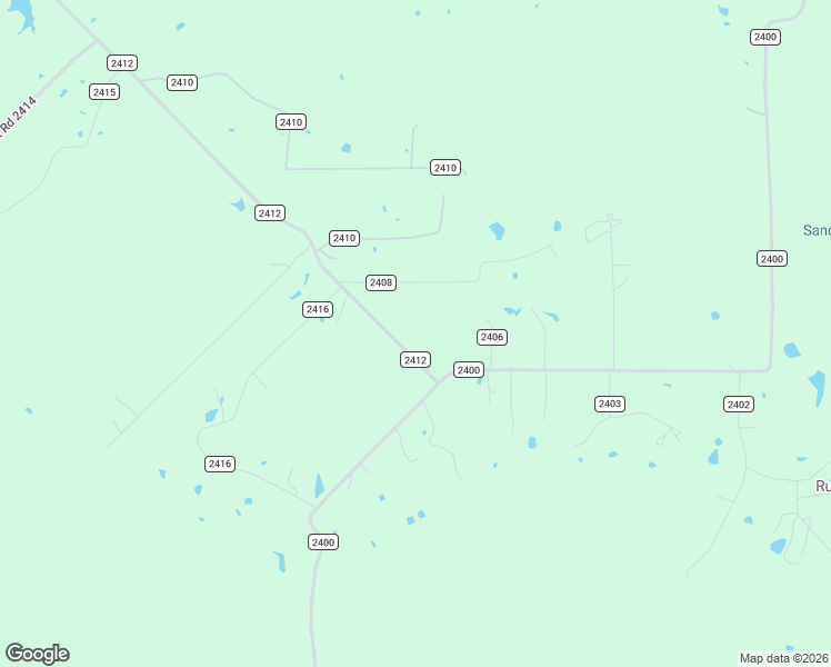 map of restaurants, bars, coffee shops, grocery stores, and more near 8721 County Road 2412 in Quinlan