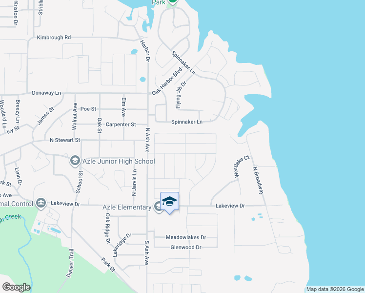 map of restaurants, bars, coffee shops, grocery stores, and more near 1201 Lakeview Drive in Azle