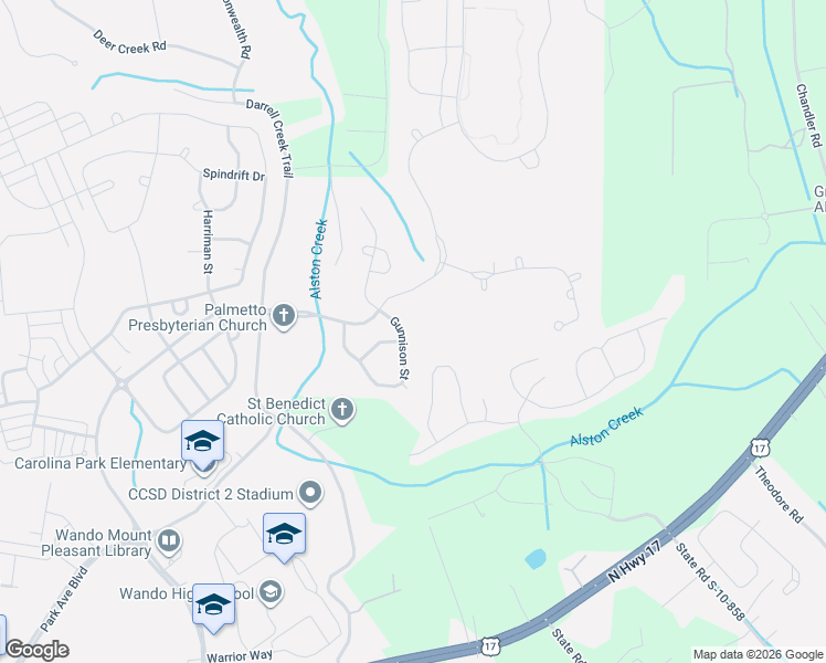 map of restaurants, bars, coffee shops, grocery stores, and more near 1474 Gunnison Street in Mount Pleasant