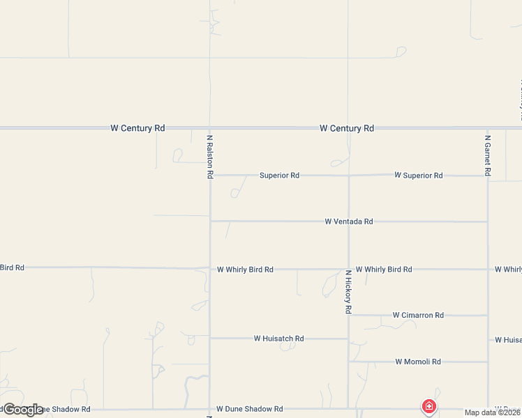 map of restaurants, bars, coffee shops, grocery stores, and more near 50858 West Ventada Road in Maricopa