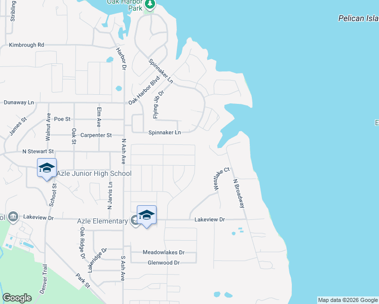 map of restaurants, bars, coffee shops, grocery stores, and more near 1440 Spinnaker Lane in Azle