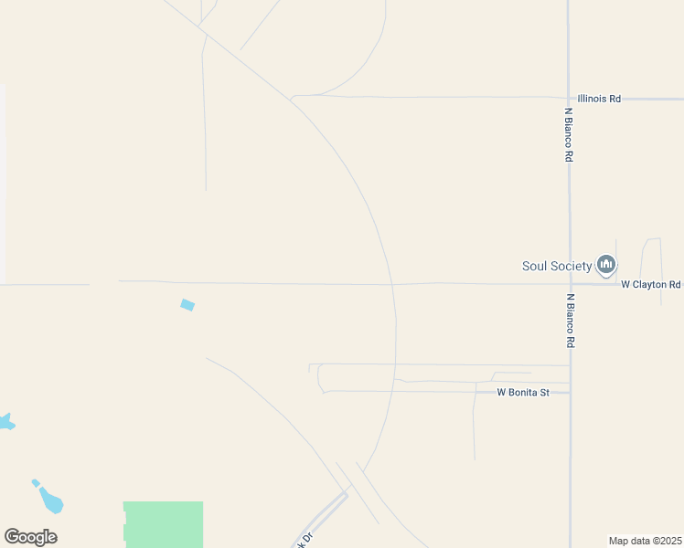 map of restaurants, bars, coffee shops, grocery stores, and more near 25070 West Clayton Road in Casa Grande