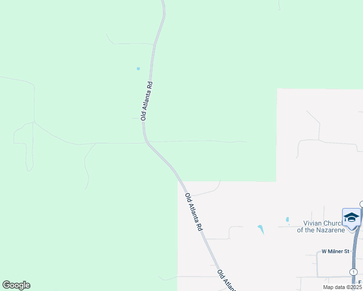 map of restaurants, bars, coffee shops, grocery stores, and more near 9997 Cross Creek Road in Vivian
