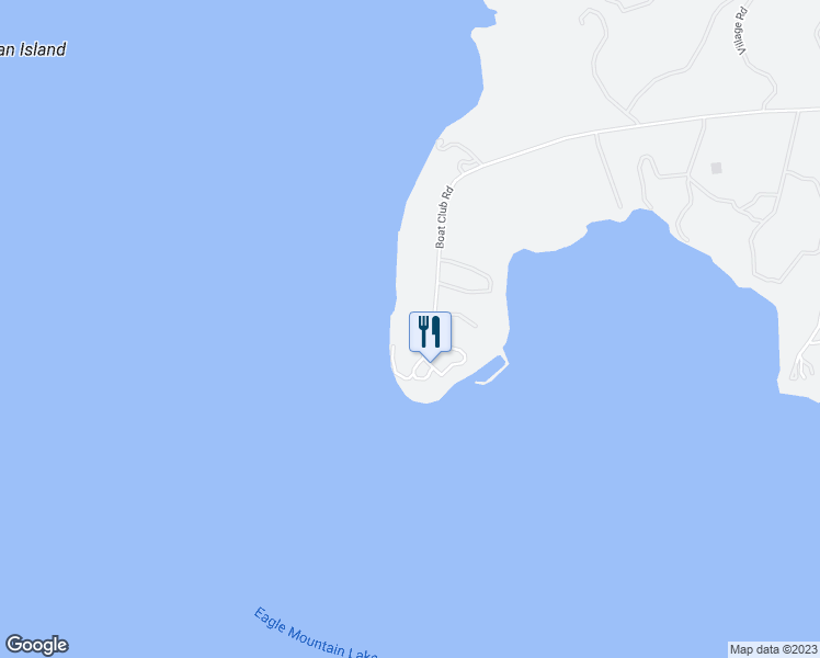 map of restaurants, bars, coffee shops, grocery stores, and more near 9993 Boat Club Road in Fort Worth