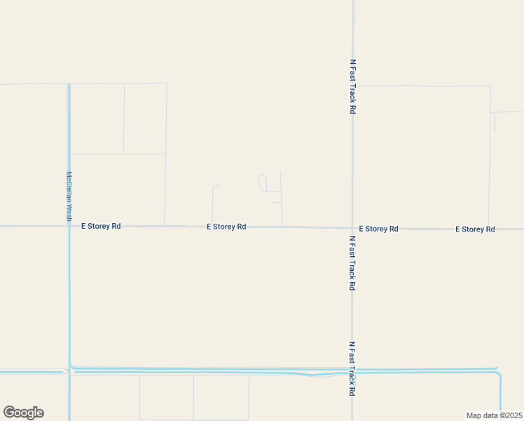 map of restaurants, bars, coffee shops, grocery stores, and more near 1764 North Sunspot Place in Coolidge