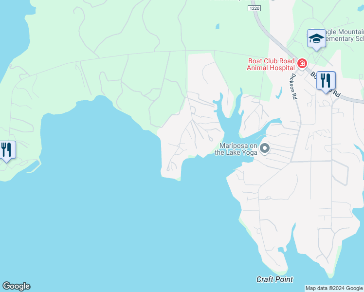 map of restaurants, bars, coffee shops, grocery stores, and more near 9447 Lechner Road in Fort Worth