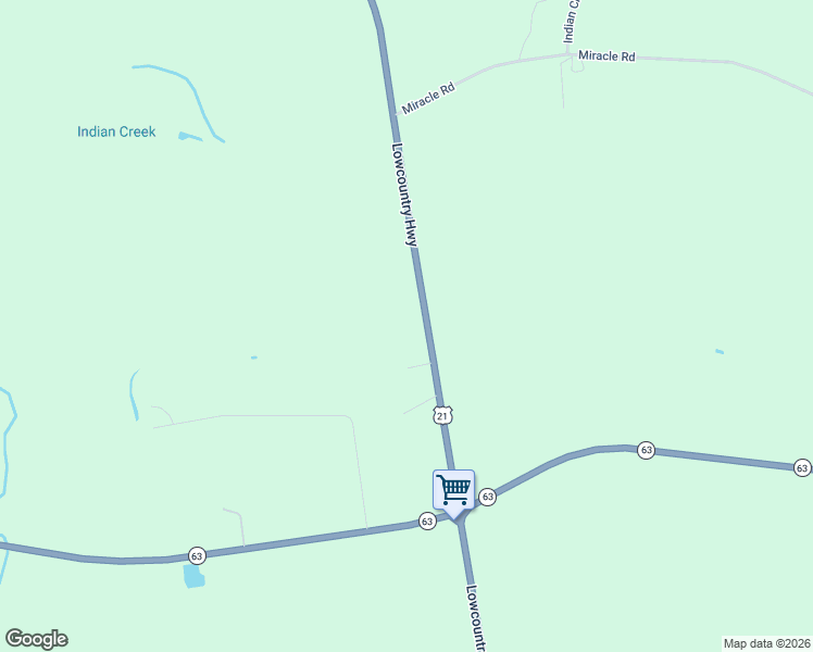 map of restaurants, bars, coffee shops, grocery stores, and more near 13075 Lowcountry Highway in Colleton County