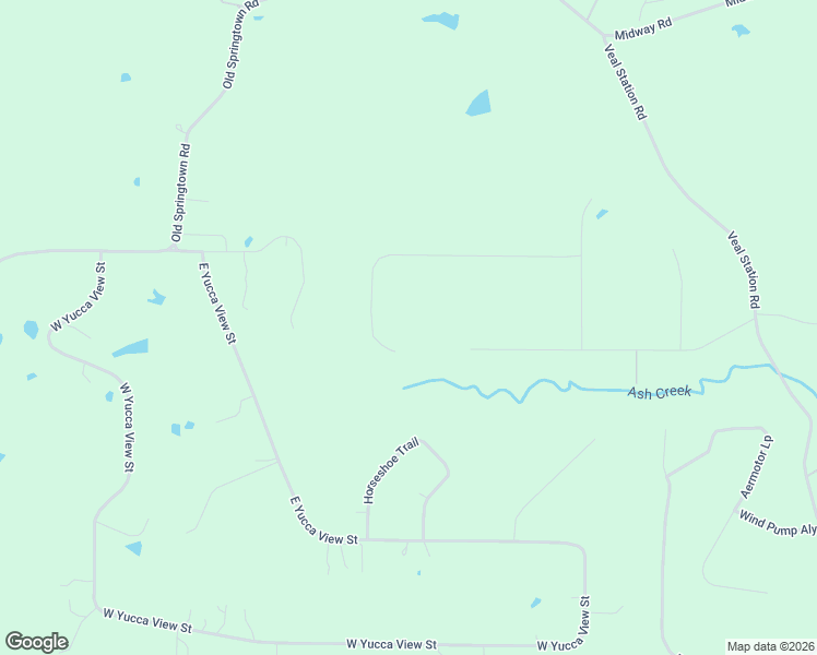 map of restaurants, bars, coffee shops, grocery stores, and more near 148 Horseshoe Trail in Weatherford