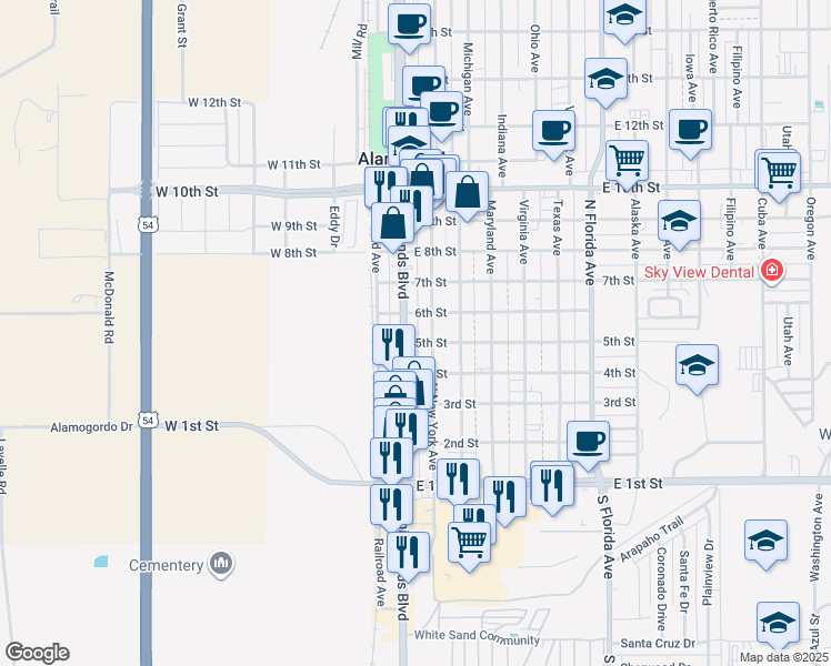 500 North White Sands Boulevard, Alamogordo NM Walk Score