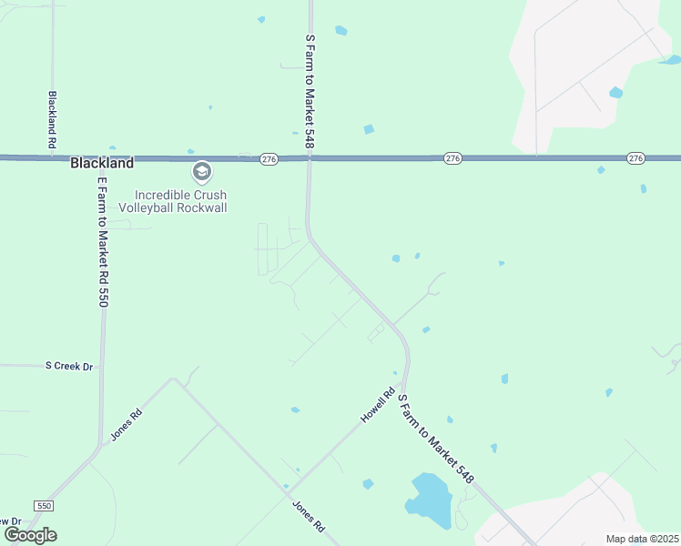 map of restaurants, bars, coffee shops, grocery stores, and more near Passons Road in Rockwall County