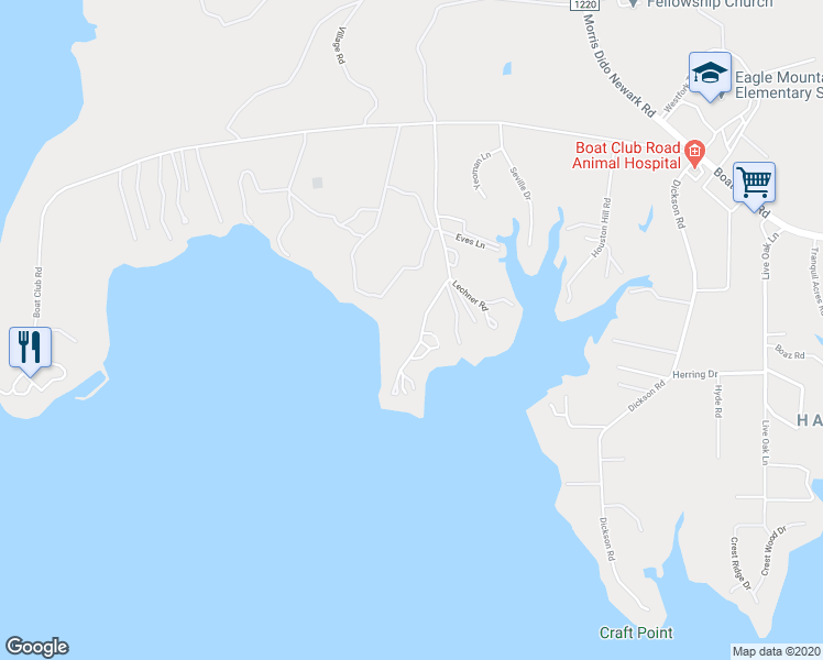 map of restaurants, bars, coffee shops, grocery stores, and more near 9447 Lechner Road in Fort Worth