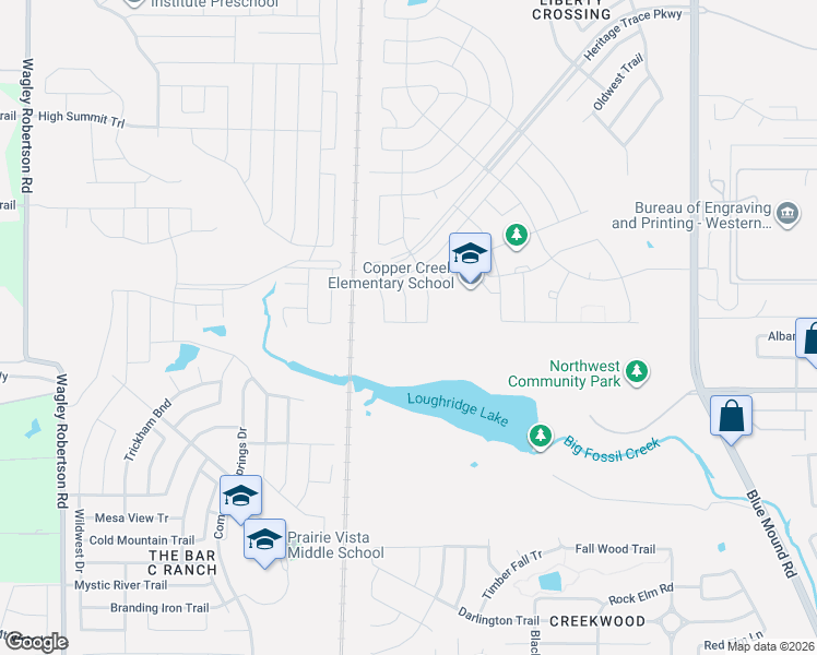 map of restaurants, bars, coffee shops, grocery stores, and more near in Fort Worth