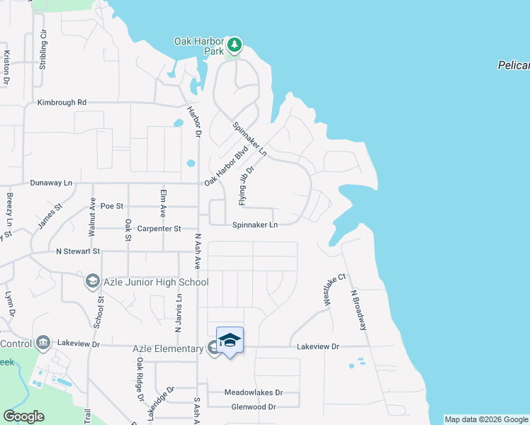 map of restaurants, bars, coffee shops, grocery stores, and more near 1400 Flying Jib Drive in Azle