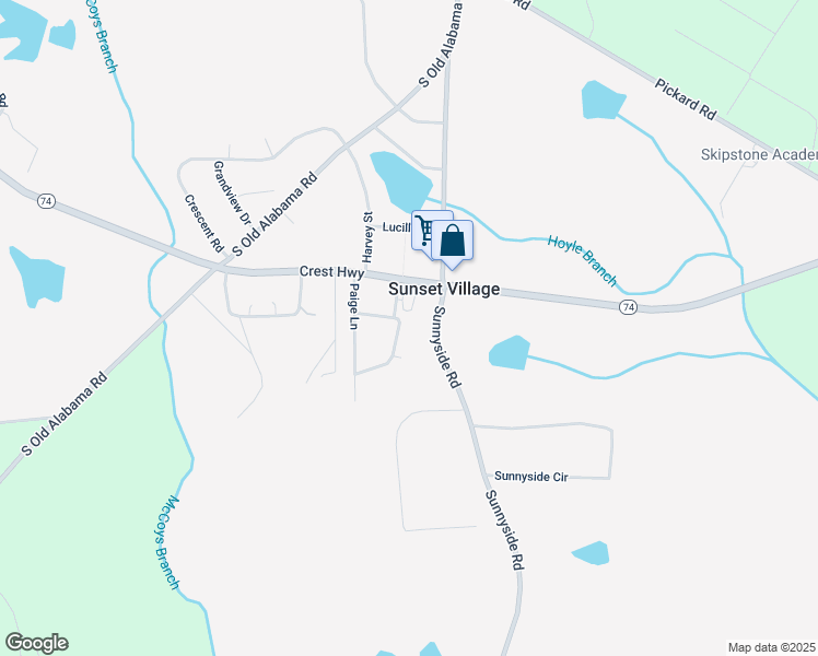 map of restaurants, bars, coffee shops, grocery stores, and more near 59 Beverly Lane in Thomaston