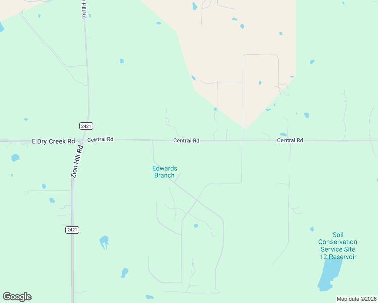 map of restaurants, bars, coffee shops, grocery stores, and more near 5450 Zion Hill Road in Weatherford