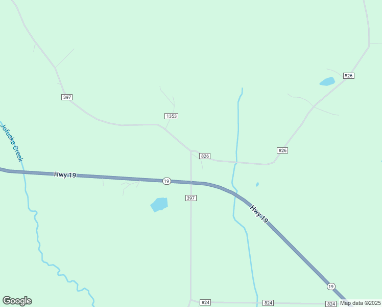 map of restaurants, bars, coffee shops, grocery stores, and more near County Road 826 in Neshoba County