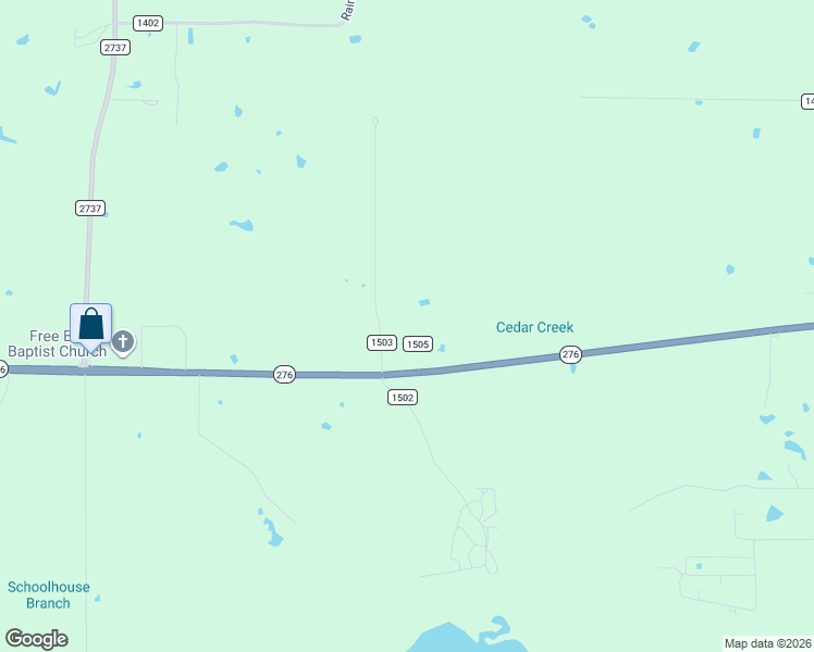map of restaurants, bars, coffee shops, grocery stores, and more near 204 Rs County Road 1503 in Point