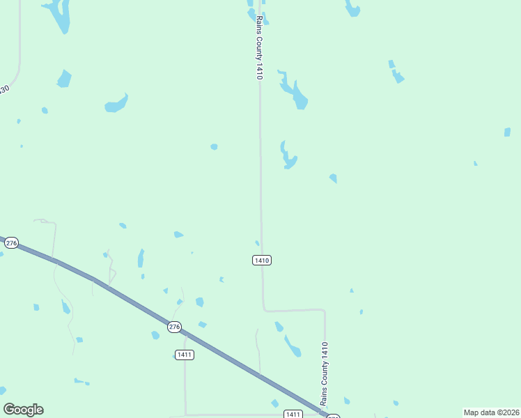 map of restaurants, bars, coffee shops, grocery stores, and more near County Road 1410 in Point