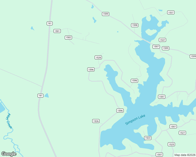 map of restaurants, bars, coffee shops, grocery stores, and more near 1105 County Road 1596 in Avinger