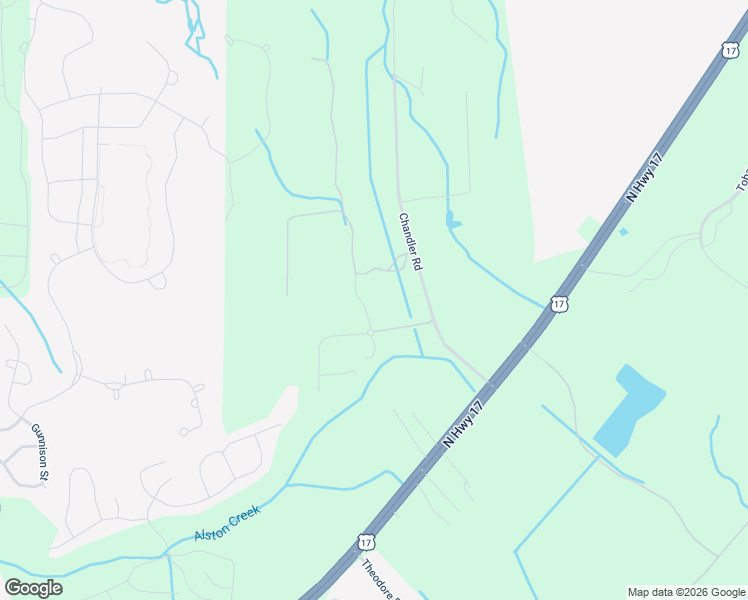 map of restaurants, bars, coffee shops, grocery stores, and more near 3425 Thunder Gulch Trail in Awendaw