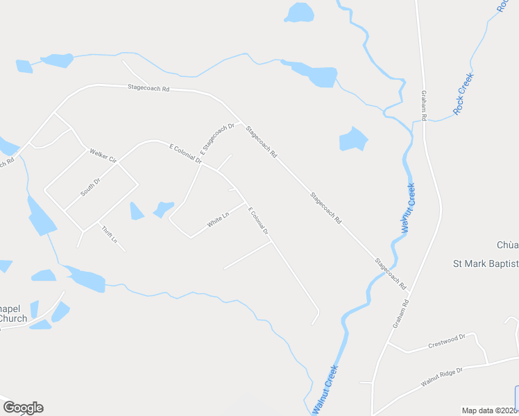 map of restaurants, bars, coffee shops, grocery stores, and more near 312 East Colonial Drive in Macon